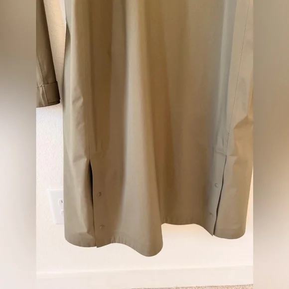 Uniqlo BLOCKTECH Trench Coat in Olive Green Size S - Picture 7 of 12